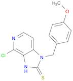 2H-IMidazo[4,5-c]pyridine-2-thione, 4-chloro-1,3-dihydro-1-[(4-Methoxyphenyl)Methyl]-