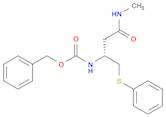 CarbaMic acid, N-[(1R)-3-(MethylaMino)-3-oxo-1-[(phenylthio)Methyl]propyl]-, phenylMethyl ester