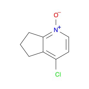 5H-Cyclopenta[b]pyridine, 4-chloro-6,7-dihydro-, 1-oxide
