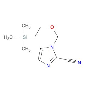 1H-Imidazole-2-carbonitrile, 1-[[2-(trimethylsilyl)ethoxy]methyl]-