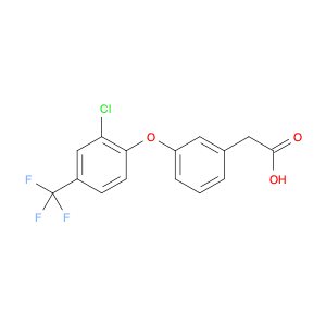 Benzeneacetic acid, 3-[2-chloro-4-(trifluoromethyl)phenoxy]-