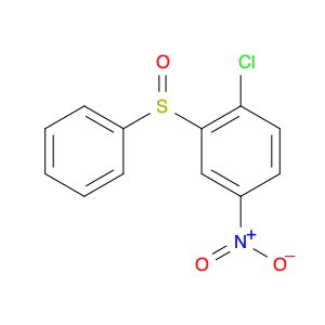 Benzene, 1-chloro-4-nitro-2-(phenylsulfinyl)-