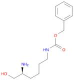 Carbamic acid, N-[(5S)-5-amino-6-hydroxyhexyl]-, phenylmethyl ester