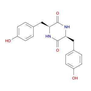 (3S,6S)-3,6-bis[(4-hydroxyphenyl)methyl]piperazine-2,5-dione