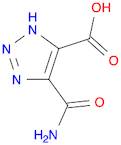 1H-1,2,3-Triazole-5-carboxylic acid, 4-(aminocarbonyl)-