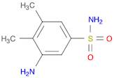 Benzenesulfonamide, 3-amino-4,5-dimethyl-