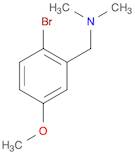 Benzenemethanamine, 2-bromo-5-methoxy-N,N-dimethyl-