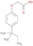 Acetic acid, 2-[4-(1,1-dimethylpropyl)phenoxy]-