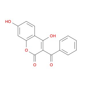 2H-1-Benzopyran-2-one, 3-benzoyl-4,7-dihydroxy-
