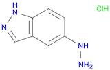 1H-Indazole, 5-hydrazinyl-, hydrochloride (1:1)