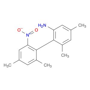 [1,1'-Biphenyl]-2-amine, 2',4,4',6-tetramethyl-6'-nitro-