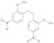 Benzene, 1,1'-(1,2-ethanediyl)bis[2-methoxy-4-nitro-