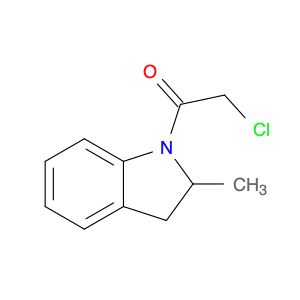 Ethanone, 2-chloro-1-(2,3-dihydro-2-methyl-1H-indol-1-yl)-