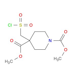 1,4-Piperidinedicarboxylic acid, 4-[(chlorosulfonyl)methyl]-, 1,4-dimethyl ester
