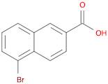 2-Naphthalenecarboxylic acid, 5-bromo-