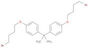 Benzene, 1,1'-(1-methylethylidene)bis[4-(4-bromobutoxy)-