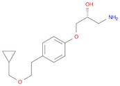 2-Propanol, 1-amino-3-[4-[2-(cyclopropylmethoxy)ethyl]phenoxy]-, (R)- (9CI)