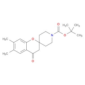 tert-Butyl 6,7-dimethyl-4-oxospiro[chroman-2,4'-piperidine]-1'-carboxylate