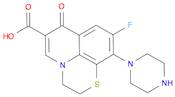 7H-Pyrido[1,2,3-de]-1,4-benzothiazine-6-carboxylic acid, 9-fluoro-2,3-dihydro-7-oxo-10-(1-piperazi…