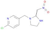 Pyridine, 2-chloro-5-[[2-(nitromethylene)-1-imidazolidinyl]methyl]-