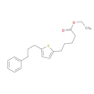 2-Thiophenepentanoic acid, 5-(3-phenylpropyl)-, ethyl ester