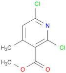 3-Pyridinecarboxylic acid, 2,6-dichloro-4-methyl-, methyl ester