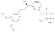 Benzenepropanol, α-[3-[[(1,1-dimethylethyl)dimethylsilyl]oxy]phenyl]-3,4-dimethoxy-, (αR)-