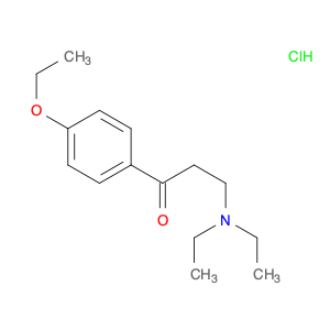 1-Propanone, 3-(diethylamino)-1-(4-ethoxyphenyl)-, hydrochloride (1:1)