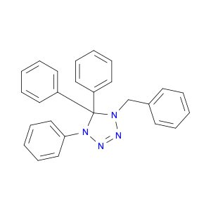 1H-Tetrazole, 4,5-dihydro-1,5,5-triphenyl-4-(phenylmethyl)-