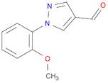 1H-Pyrazole-4-carboxaldehyde, 1-(2-methoxyphenyl)-