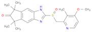 Indeno[5,6-d]imidazol-6(1H)-one, 5,7-dihydro-2-[[(4-methoxy-3-methyl-2-pyridinyl)methyl]sulfinyl...