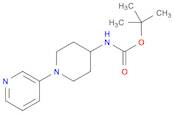 Carbamic acid, N-[1-(3-pyridinyl)-4-piperidinyl]-, 1,1-dimethylethyl ester