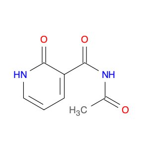 3-Pyridinecarboxamide, N-acetyl-1,2-dihydro-2-oxo-