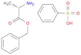 Alanine, benzyl ester, benzenesulfonate (6CI)