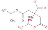 1,2,3-Propanetricarboxylic acid, 2-hydroxy-, 1,3-bis(1-methylethyl) ester