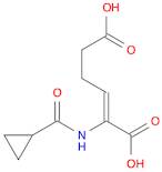 2-Hexenedioic acid, 2-[(cyclopropylcarbonyl)amino]-, (Z)- (9CI)