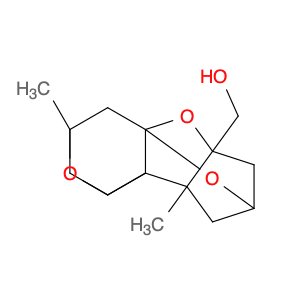 4a,7-Epoxy-3,8b-ethano-1H,5aH-cyclopenta[4,5]furo[3,2-c]pyran-5a-methanol, hexahydro-3,8a-dimethyl…