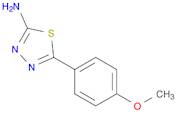 1,3,4-Thiadiazol-2-amine, 5-(4-methoxyphenyl)-