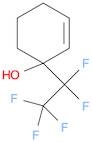 2-Cyclohexen-1-ol, 1-(1,1,2,2,2-pentafluoroethyl)-