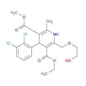 3,5-Pyridinedicarboxylic acid, 4-(2,3-dichlorophenyl)-1,4-dihydro-2-[(2-hydroxyethoxy)methyl]-6-me…