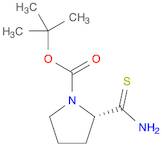 1-Pyrrolidinecarboxylic acid, 2-(aminothioxomethyl)-, 1,1-dimethylethyl ester, (2S)-