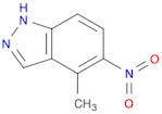 1H-Indazole, 4-methyl-5-nitro-