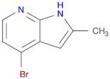 1H-Pyrrolo[2,3-b]pyridine, 4-bromo-2-methyl-