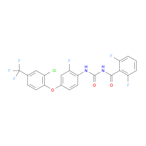 Benzamide, N-[[[4-[2-chloro-4-(trifluoromethyl)phenoxy]-2-fluorophenyl]amino]carbonyl]-2,6-diflu...