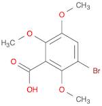 Benzoic acid, 3-bromo-2,5,6-trimethoxy-