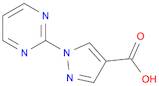 1H-Pyrazole-4-carboxylic acid, 1-(2-pyrimidinyl)-