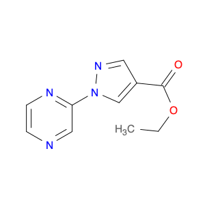 1H-Pyrazole-4-carboxylic acid, 1-(2-pyrazinyl)-, ethyl ester