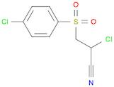 Propanenitrile, 2-chloro-3-[(4-chlorophenyl)sulfonyl]-