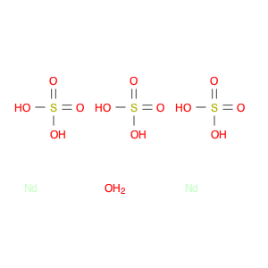 Sulfuric acid, neodymium(3+) salt, hydrate (9CI)