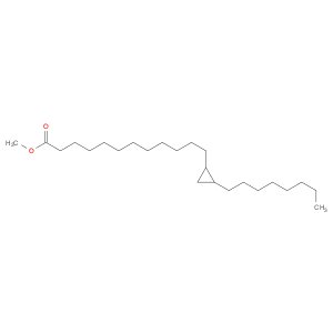 Cyclopropanedodecanoic acid, 2-octyl-, methyl ester
